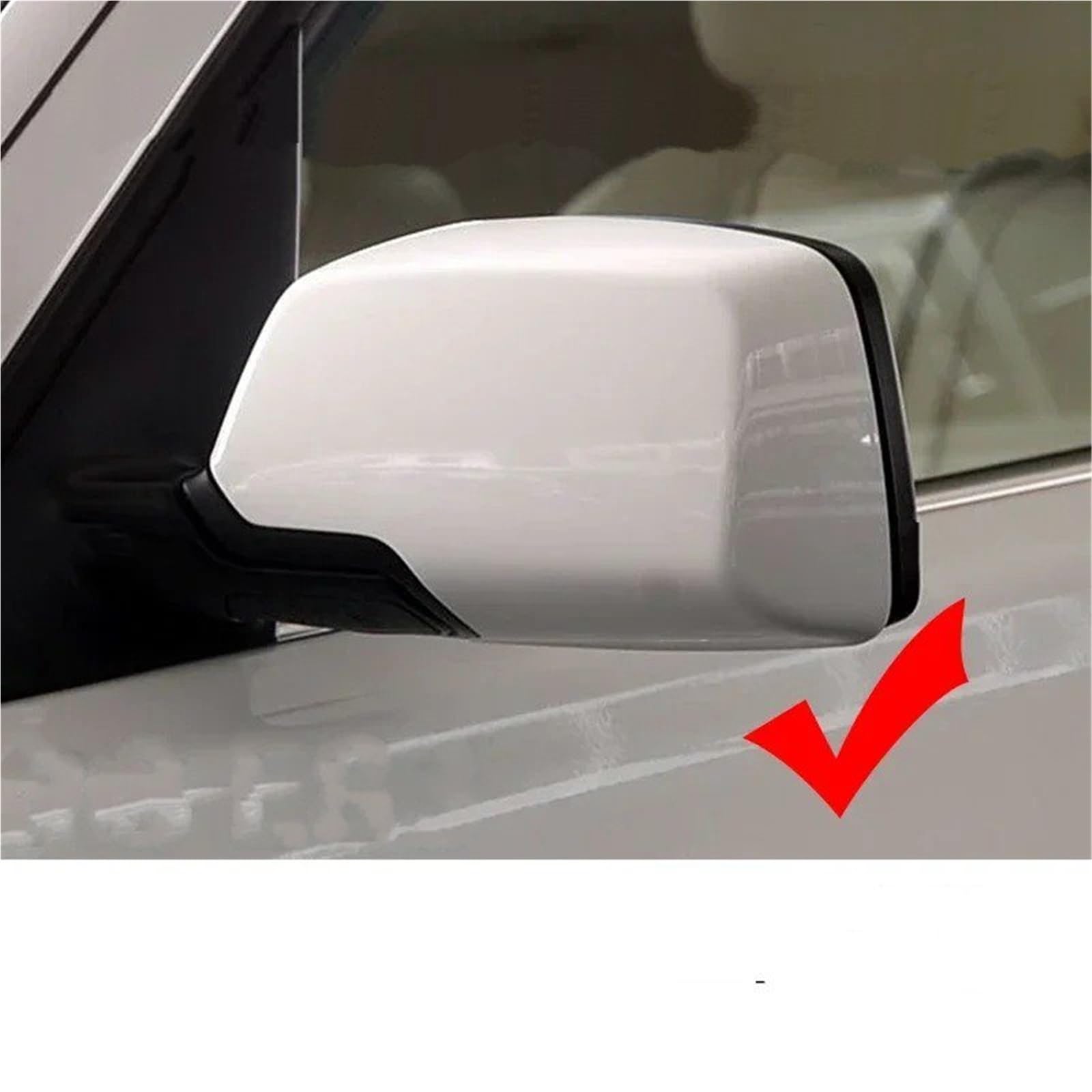 Carcasa Espejo Retrovisor para BMW para X3 E83 2003-2010 Tapas De Espejo Retrovisor Exterior Negro Brillante Nuevas Cubiertas De Espejo M Look 2024 Tapa Espejo Retrovisor