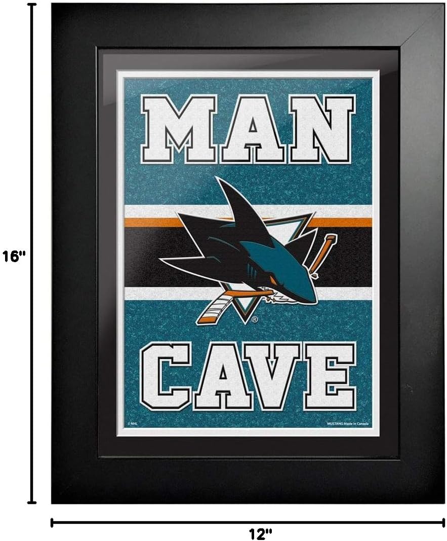 That's My Ticket San Jose Sharks Man Cave Framed Artwork