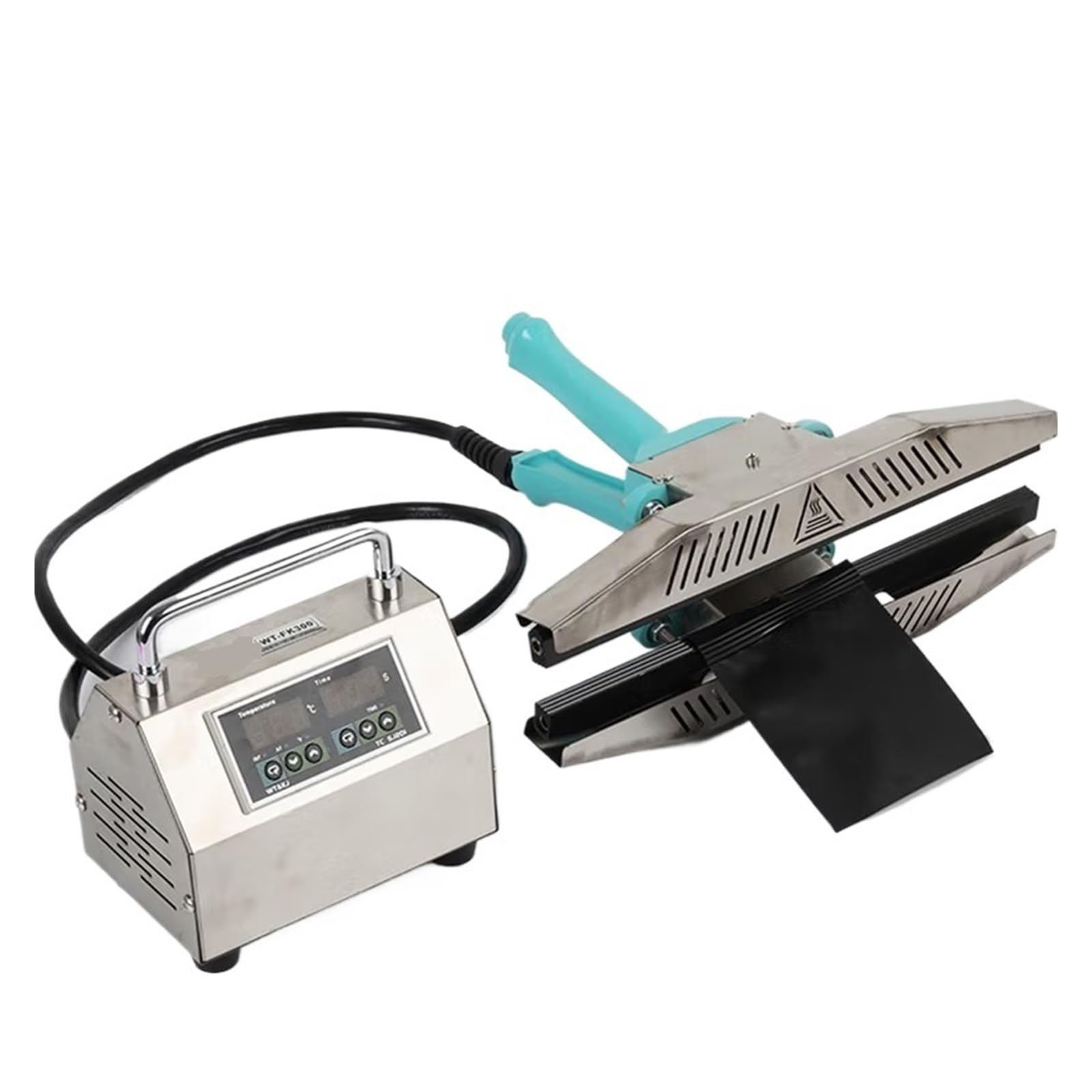 asdchZen Multifunctional Hand Clamp Sealing Machine For Plastic Bags, Aluminum Foil And Kraft Paper Packaging, Portable And Hot Pressing Clean And Neat Sealing (Wt)