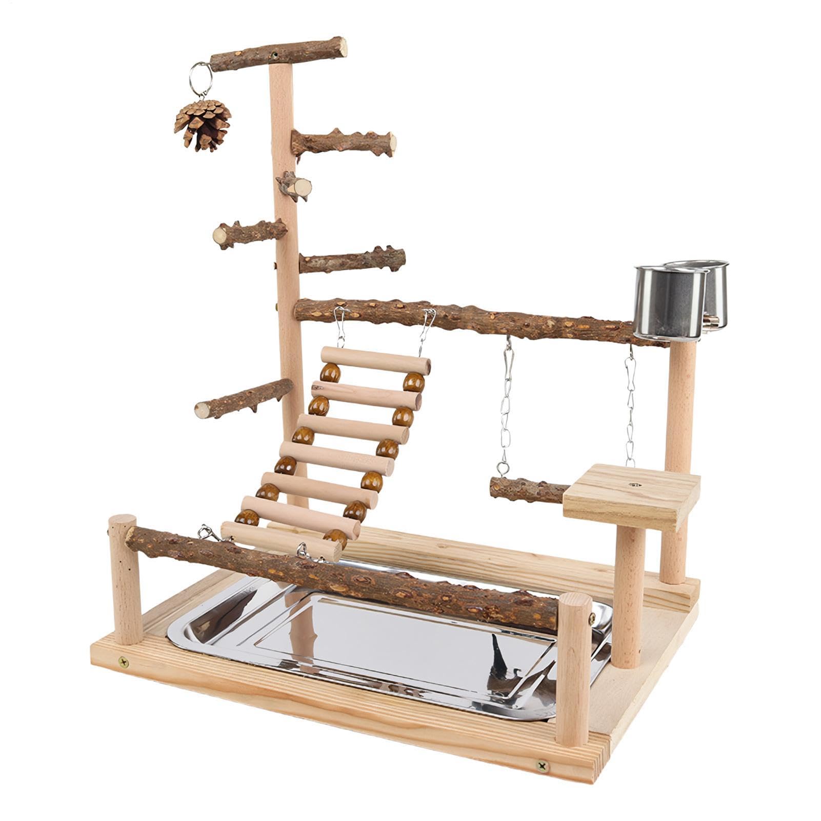 Perchoir de pour Oiseaux Espace de en Bois