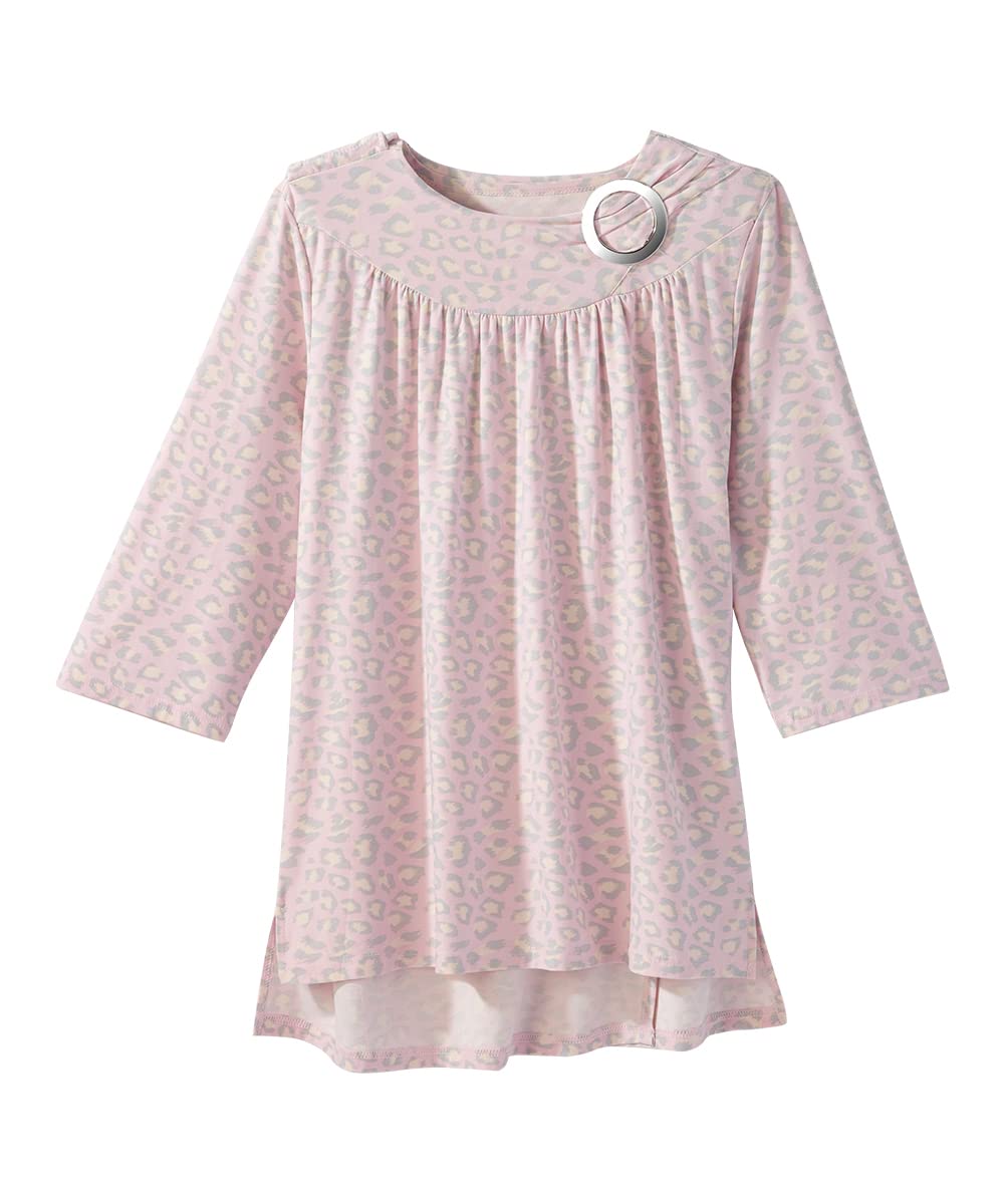 Women’s Open Back Gathered Scoop Neck Top