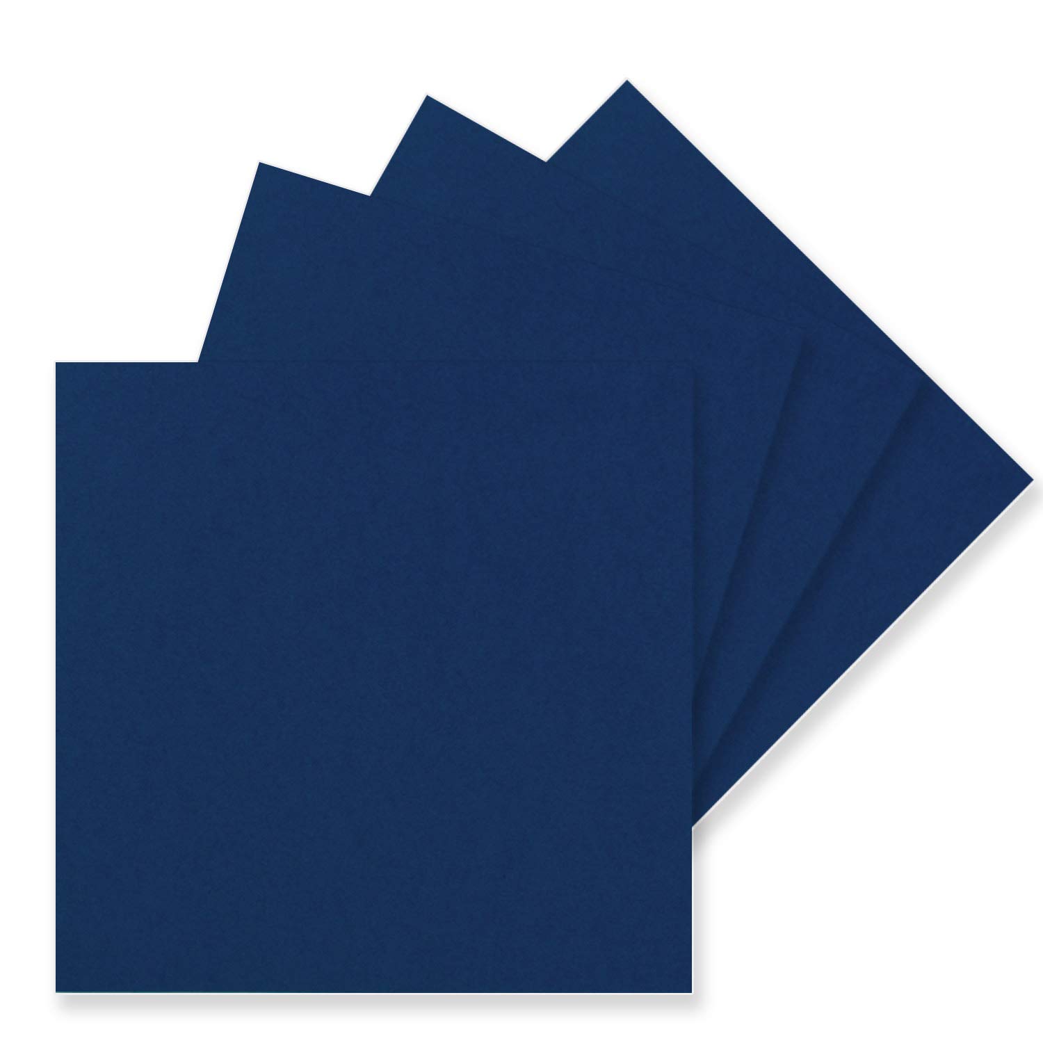 500 enkele kaarten, vierkant, 15 x 15 cm, in nachtblauw, 240 g/m², blanco knutselkaarten, ansichtkaarten, knutselkarton in kleipapierkwaliteit 500 enkele kaarten, vierkant, 15 x 15 cm, in nachtblauw, 240 g/m², blanco knutselkaarten, ansichtkaarten, knutselkarton in kleipapierkwaliteit