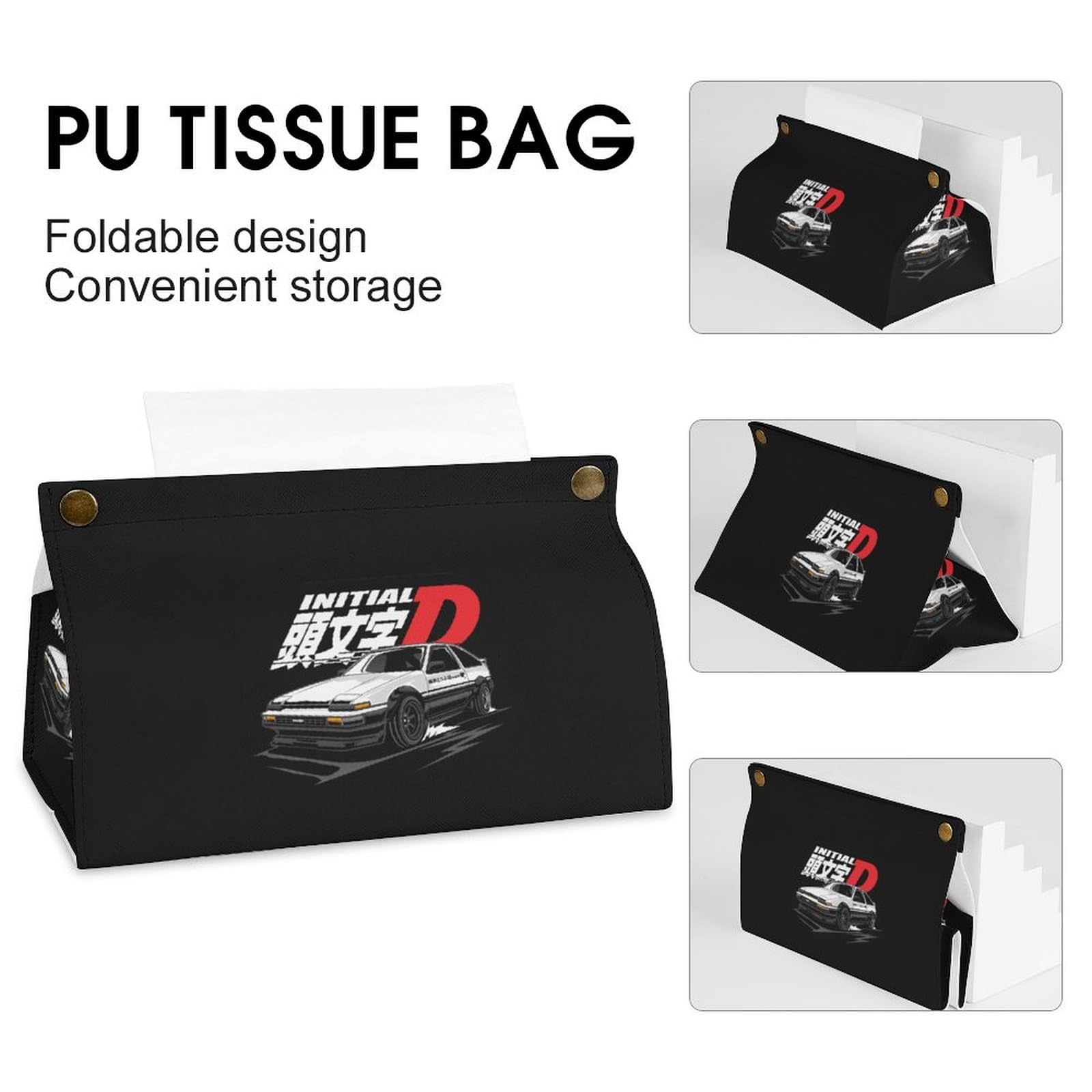 Amazon｜ティッシュケース 頭文字d イニシャル D Ae86 ティッシュ
