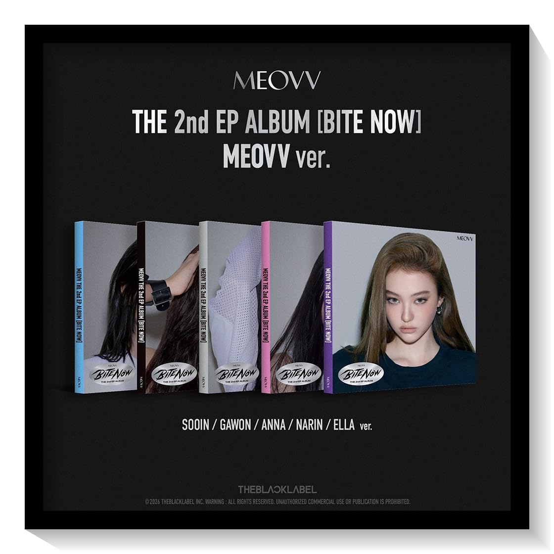 Amazon.co.jp: MEOVV (ミヤオ) -2nd EP [ BITE NOW ] 韓国盤/MEOW