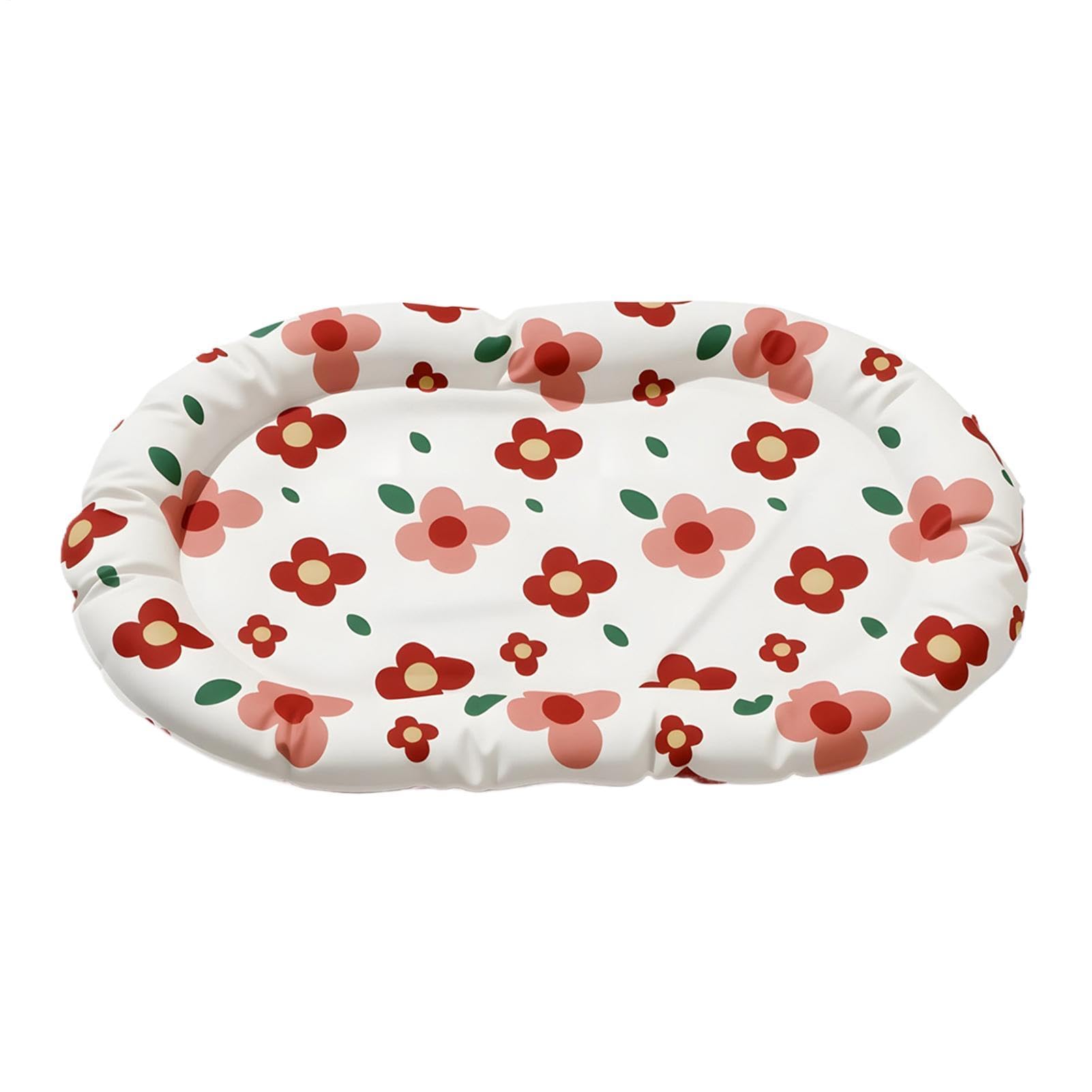 Lit rafraîchissant pour chiens imperméable et thermorégulateur en gel