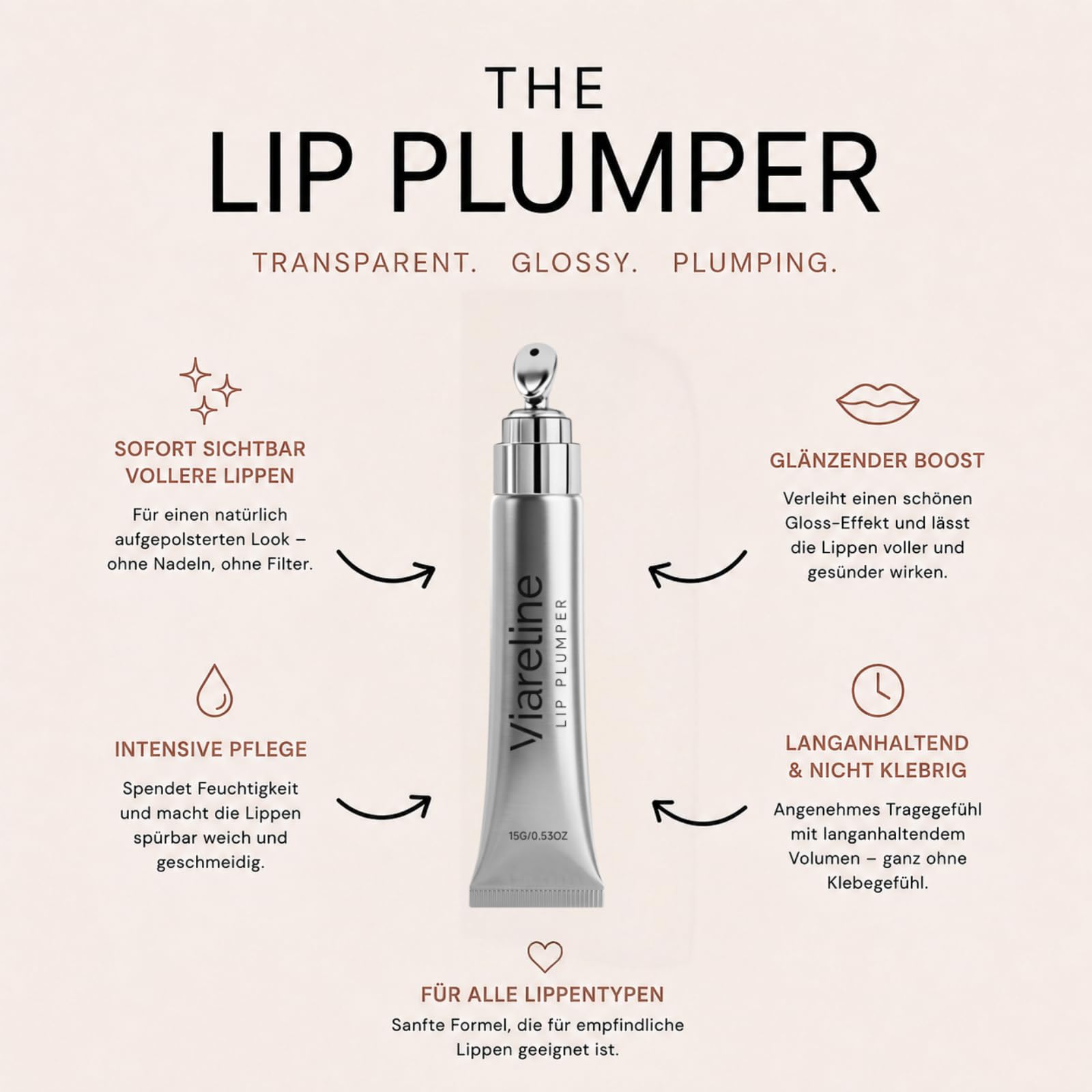 Smileful Lip Plumper,Smileful Farbkorrektur Serum