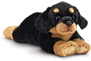 Bearington Collection Gunner The Rottweiler Stuffed Animal, 15 Inch Dog Stuffed Animal
