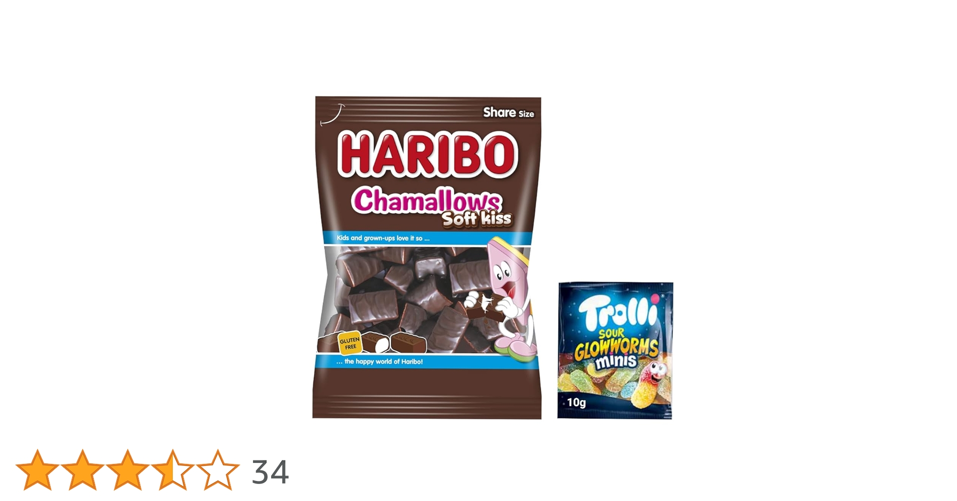 HARIBO ハリボー　チョコマシュマロ　チャマローズ 10個 HARIBO ハリボー チョコマシュマロ チャマローズ 10個