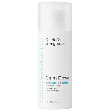 Geek & Gorgeous Calm Down 4% PHA + BHA Liquid 100ml