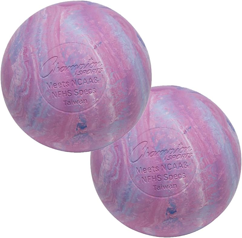Champion Sports Lacrosse Balls & Rhino Skin® Foam Balls – Official Size Balls for Games, Practice & Training, NCAA, NFHS & SEI Certified, Multiple Colors, Packs & Styles Available