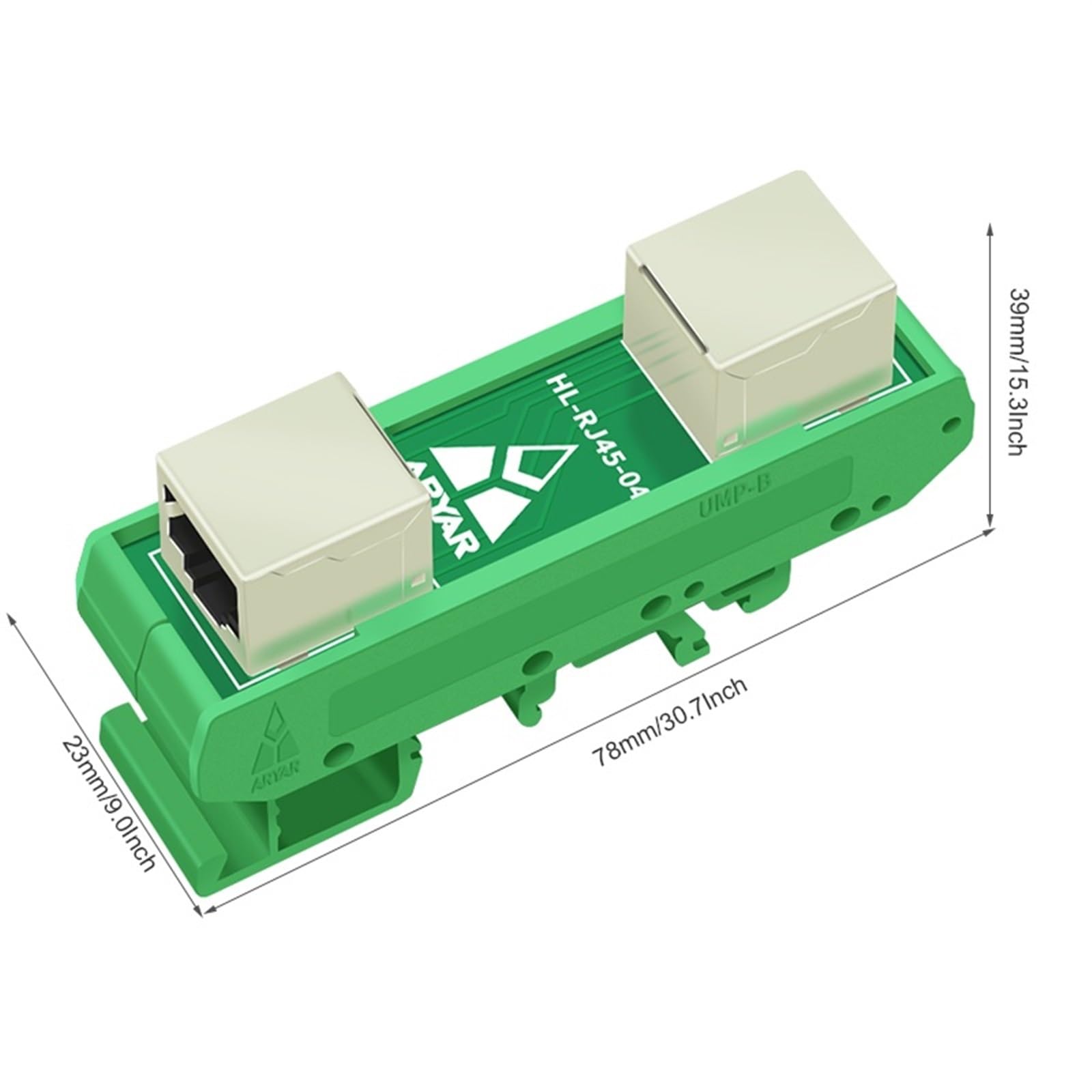 1 sztuka RJ45 8P8C żeńska na żeńska karta sieciowa PCB RJ-45 gniazdo sieciowe złącze Ethernet konwerter (poziomy)