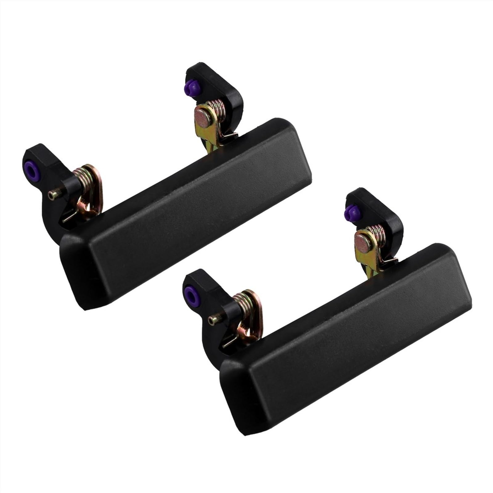 Atgcbcauf One Color Car Outside Exterior Door Handles Black Left Right For Suzuki For Samurai 1986-1995 8281083000 8282083000 Car Exterior Door Handles