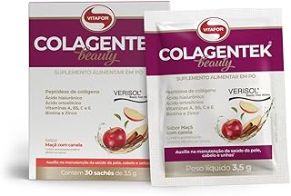 Vitafor - Colagentek Beauty - 30 Sachês - Maça c/ Canela