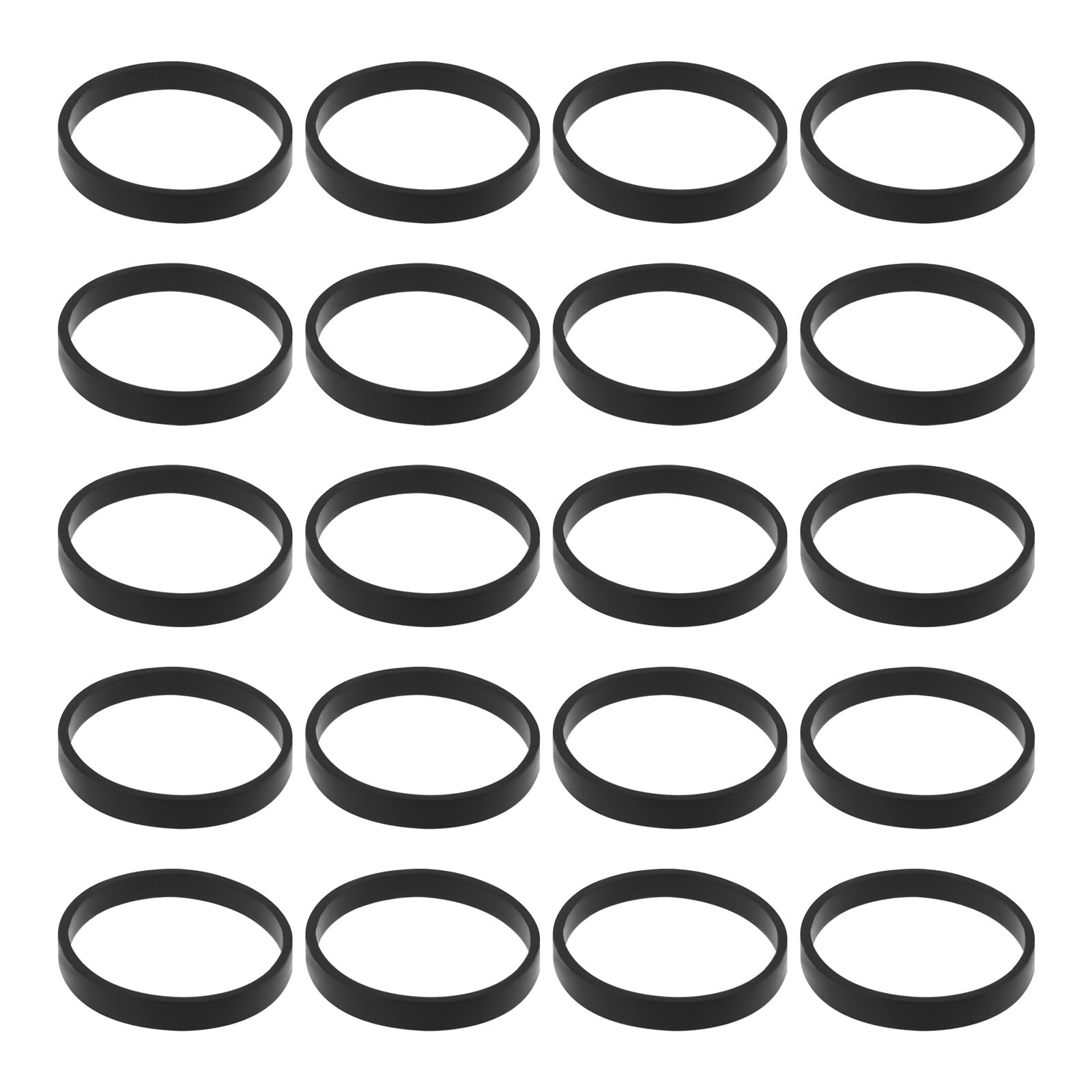 eMagTech 20 Pack Model Train Traction Tires 8.8mm OD 1.3mm Height 0.5mm Thick Compatible with Fleischmann Replace OEM 948006 547004