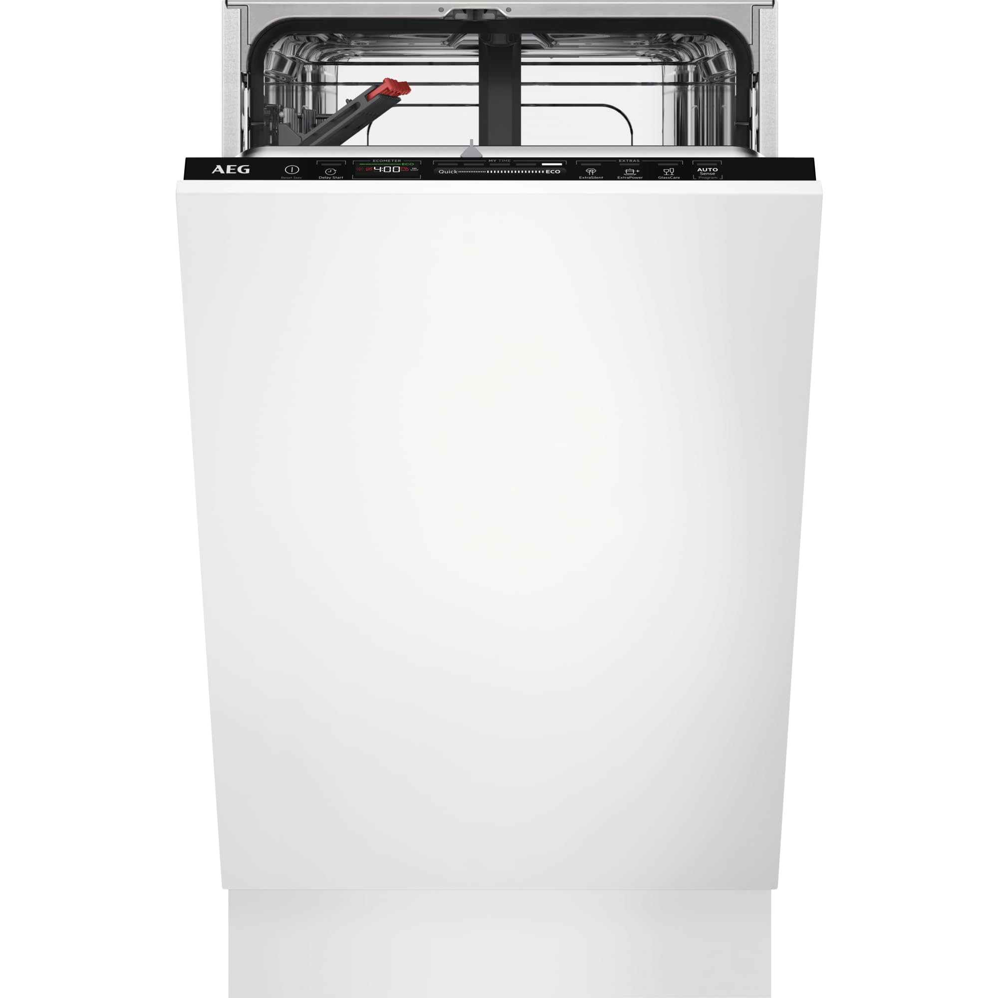 AEG FSB73427Z Fully Integrated Slimline Dishwasher - 9 Place Settings - 7 Programs - 44 dB Noise Level - D Energy Rating FSB73427Z