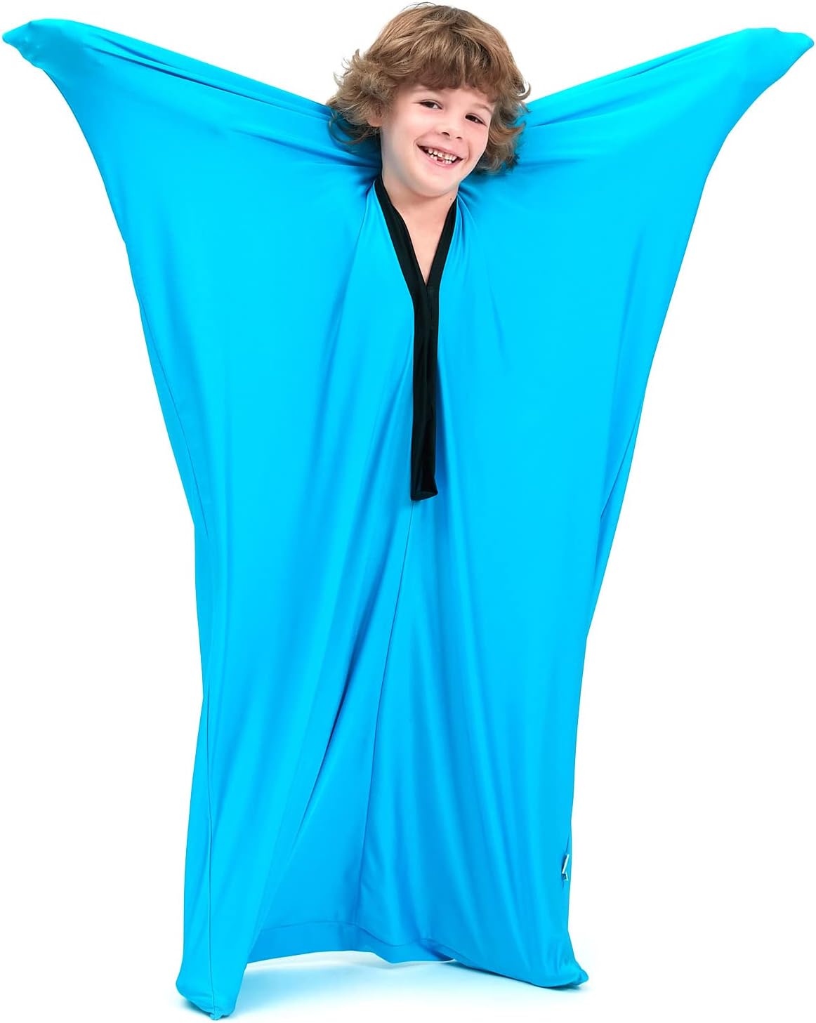 SANHO Sensory Sock Body Sock,Large,Perfect for Children with Sensory Processing Disorder,Updated Version,Bright Blue