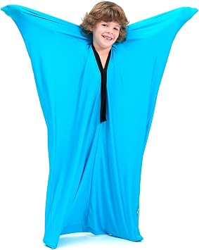 SANHO Sensory Sock Body Sock,X-Large,Perfect for Children with Sensory Processing Disorder,Updated Version,Bright Blue