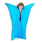 SANHO Sensory Sock Body Sock,Large,Perfect for Children with Sensory Processing Disorder,Updated Version,Bright Blue