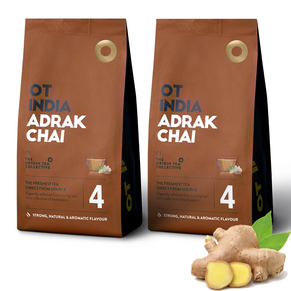 See full amazon price history chart for OT India Adrak Chai | Ginger Tea - Immunity Booster Healthy, Spicy & Aromatic Ginger Tea Pouch | 200g (Pack of 2) OT India Adrak Chai | Ginger Tea - Immunity Booster Healthy, Spicy & Aromatic Ginger Tea Pouch | 200g (Pack of 2) (B0CVDS1T16) Amazon Price History, Amazon Price Tracker