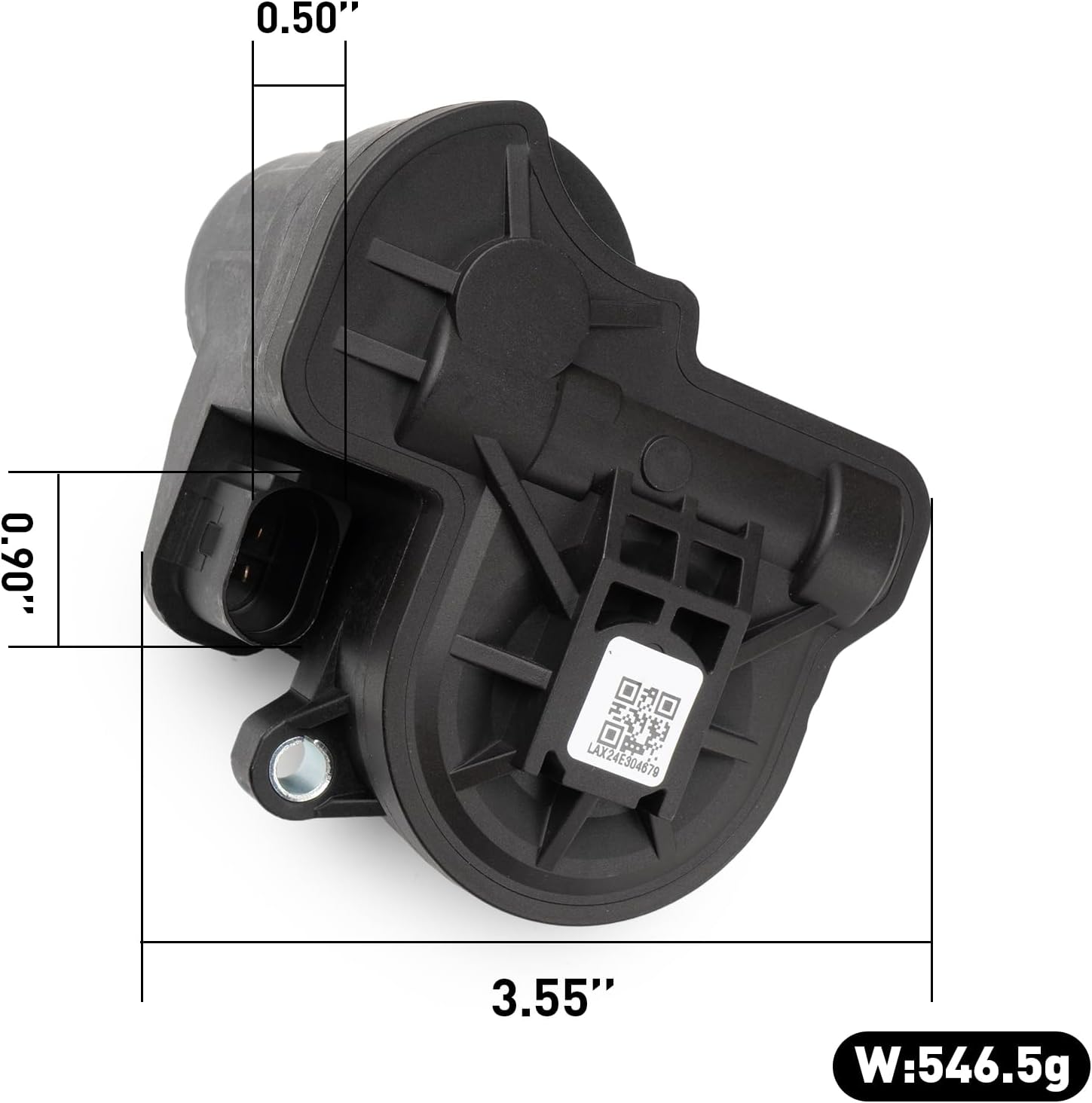 8V0998281 Left Parking Brake Actuator 6teeth 10.66mm Compatible with Volkswagen Jetta 1.4L 1.5L 2.0L,Golf 2.0L,Tiguan 1.4L 2.0L,Atlas 2.0L 3.6L,Arteon 2.0L.Audi A3 1.4L 1.8L 2.0L,Q3 1.4L 2.0L