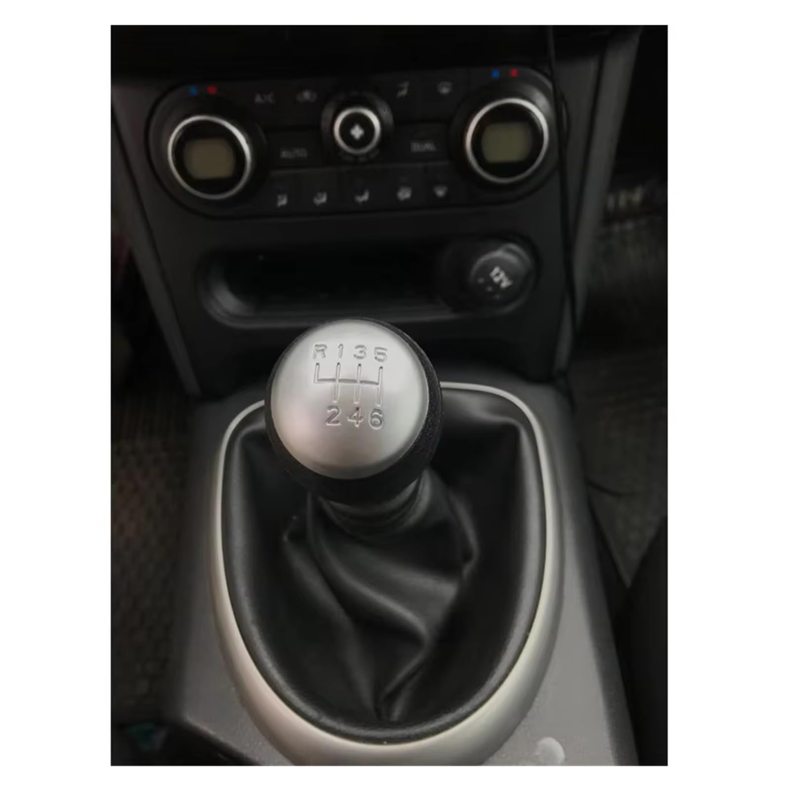 Gałki dźwigni zmiany biegów do Nissan do Qashqai J10 do X-Trail 2006-2013 II MT gałka zmiany biegów 6 gałek zmiany biegów samochodu dźwignia zmiany biegów (krótka 6 prędkości) (6-biegowa skóra)