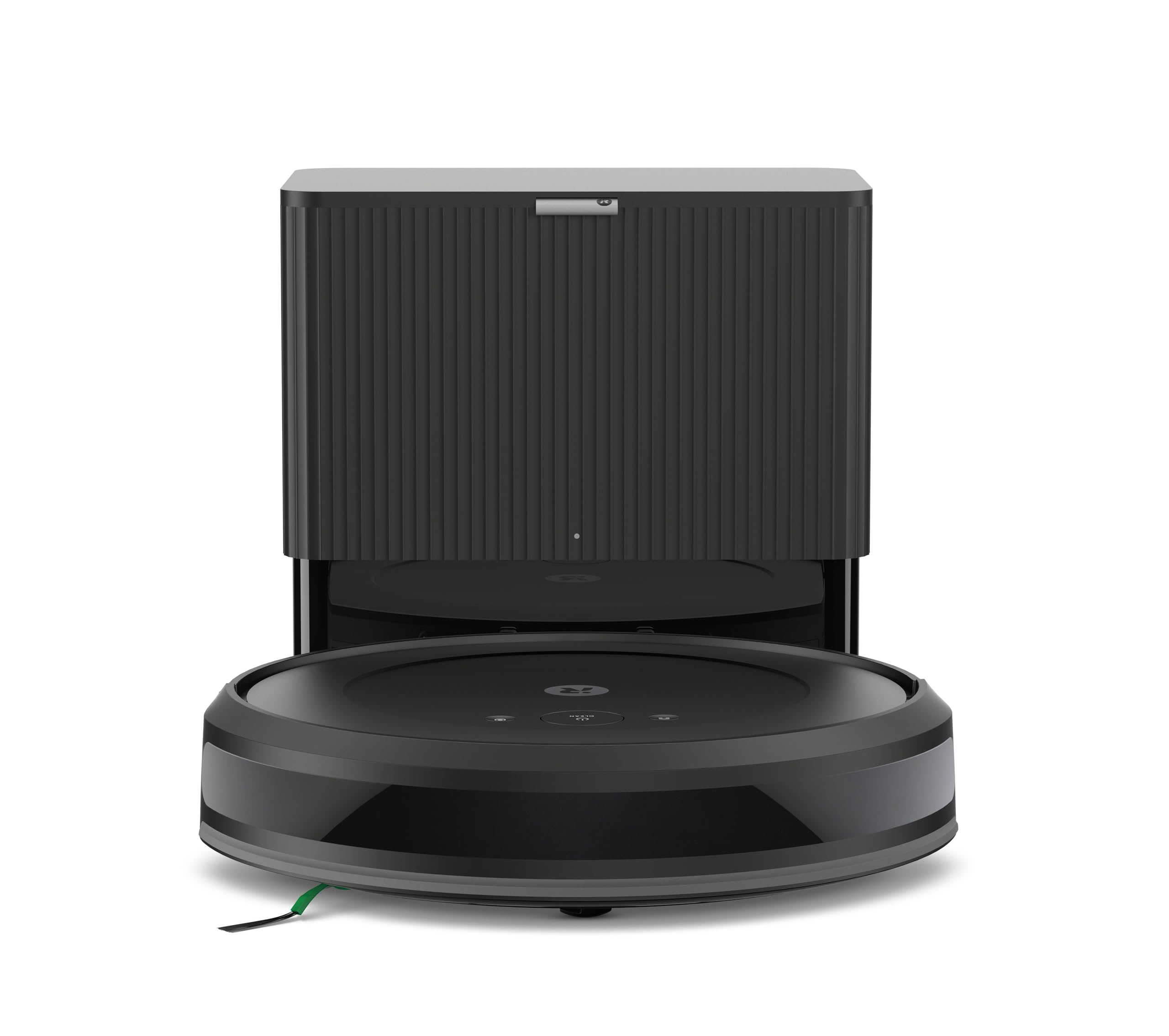 iRobot Roomba Combo 2 Essential con Stazione di Svuotamento Automatico, Robot Aspirapolvere Lavapavimenti, Sistema di Pulizia a 4 Stadi e 4 Livelli di Aspirazione, Controllabile tramite App, Nero