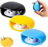 Vista 1 de Carrete de cable automático, carrete de cable oculto retráctil, para cable de carga de auriculares USB, cable de carga para viajes y organización