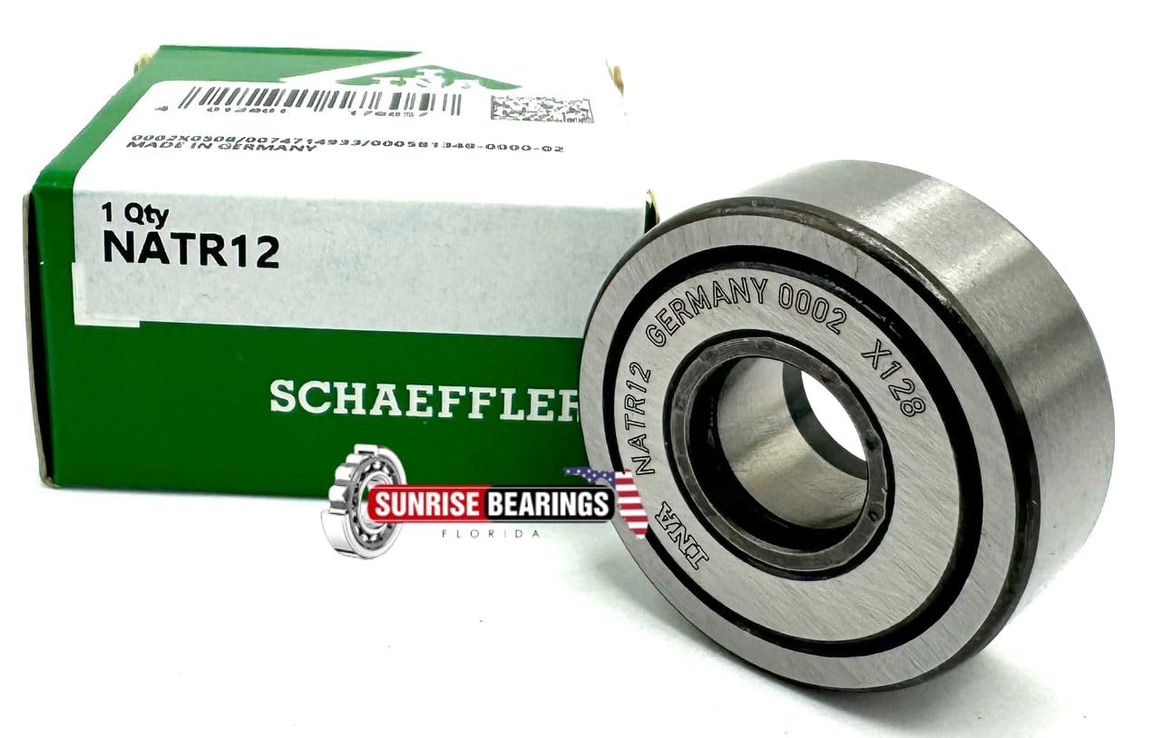 INA NATR12 Yoke Type Track Rollers Bearings 12X32X15 MM