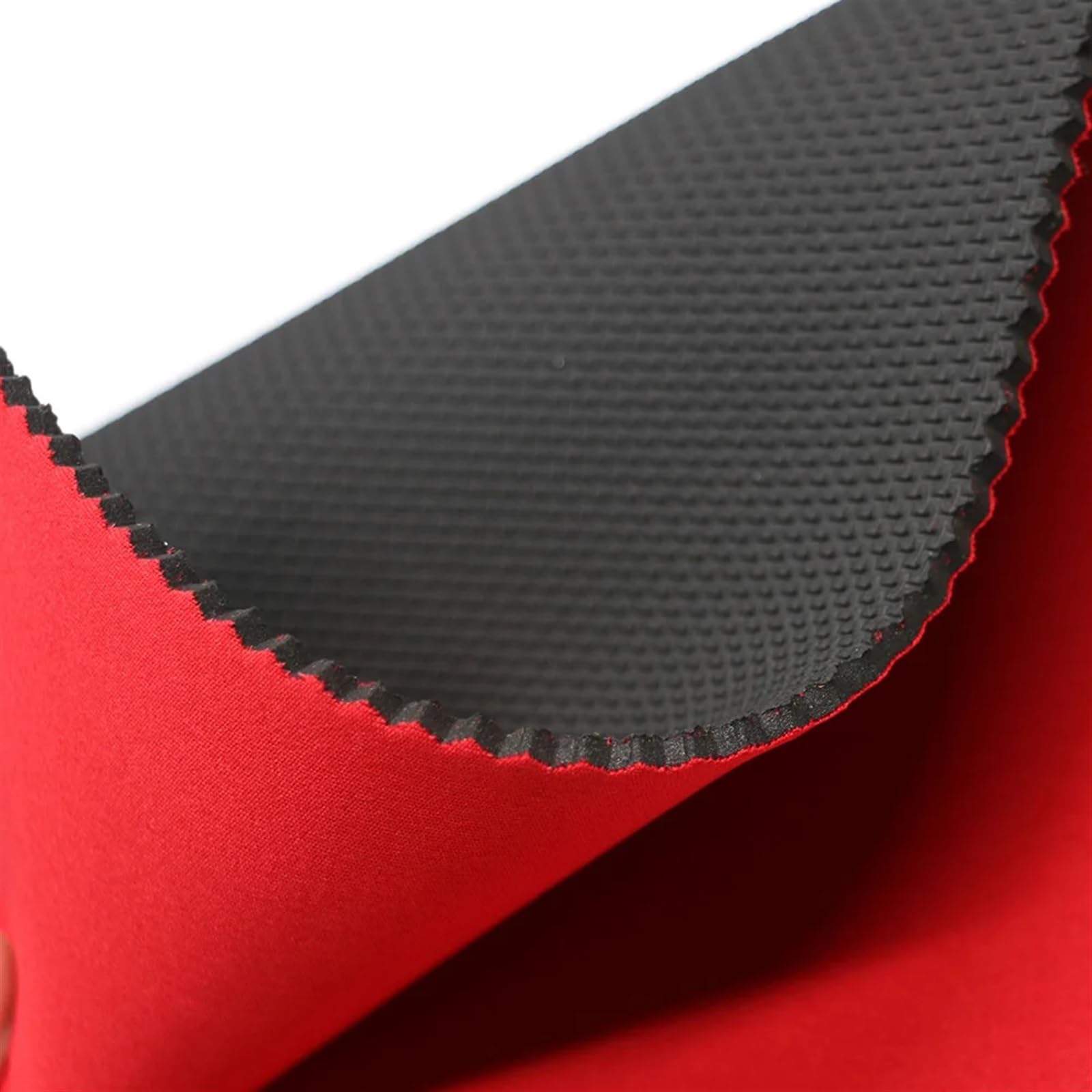 Neoprene Sewing Fabric, Neoprene Fabric Red Multiple Sizes for Sewing Diving(15x20cm)