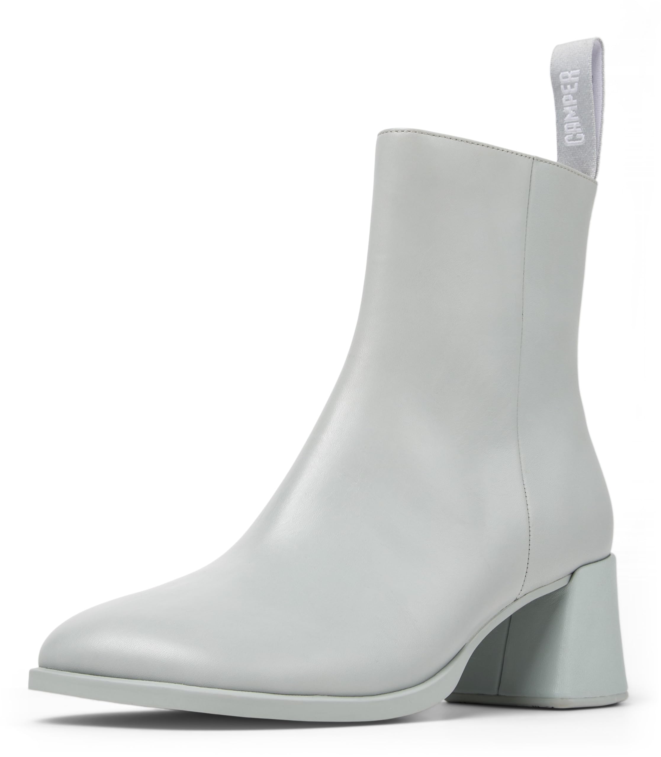 Camper Women's Kora K400798 Zip Bootie, Lt. Pastel Grey 003, 39 EU, Lt Pastel Grey 003, 7 UK