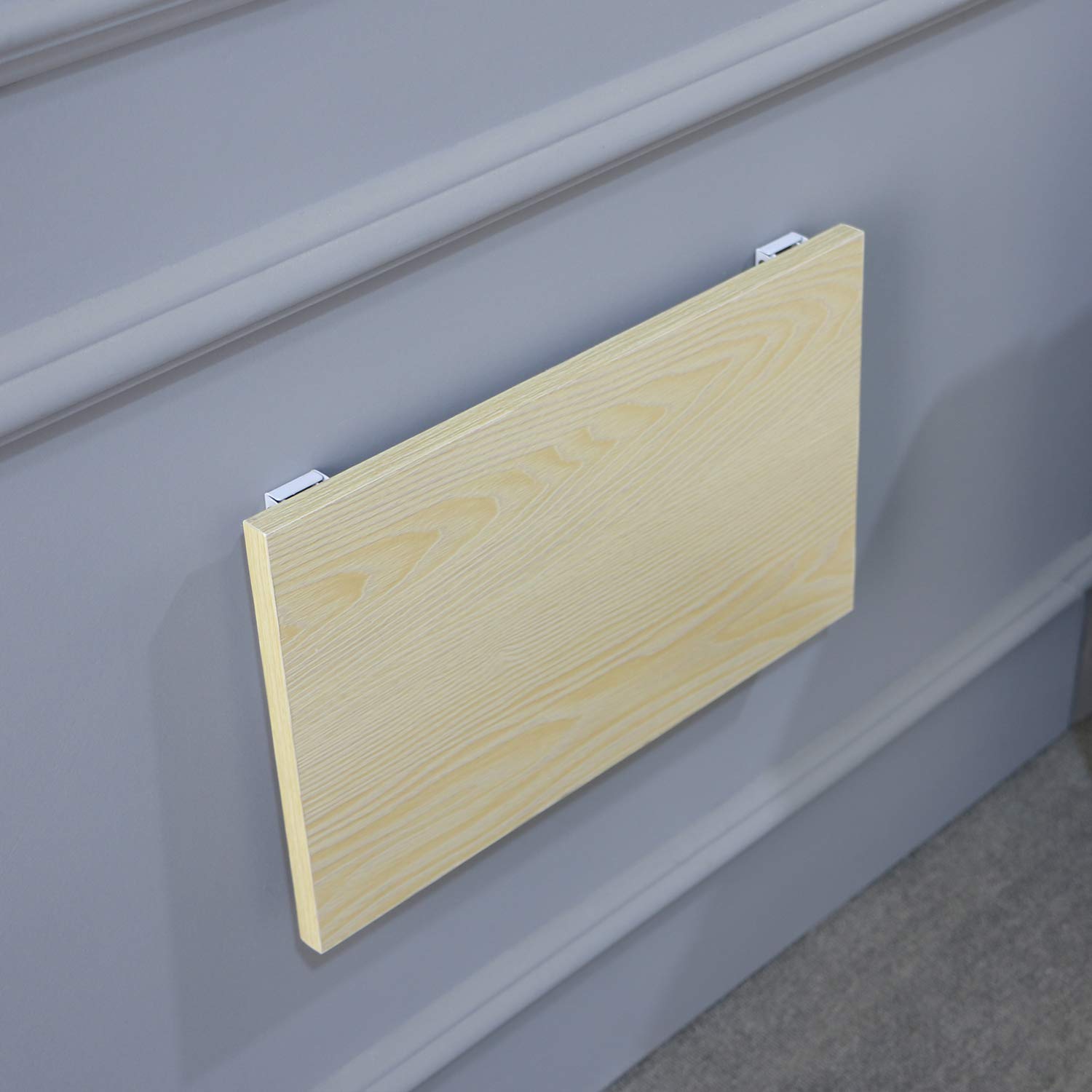 15.7 inch Floating Folding Shelf Heavy Duty Steel Max Load 400lb