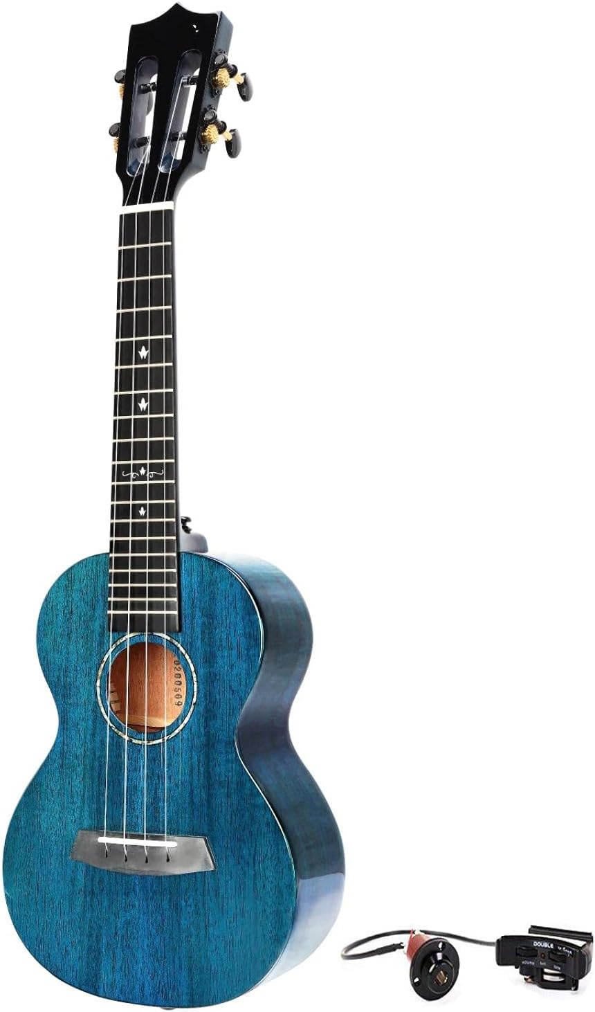 KEPOHK Concert Tenor Electric 23” 26” Solid Mahogany