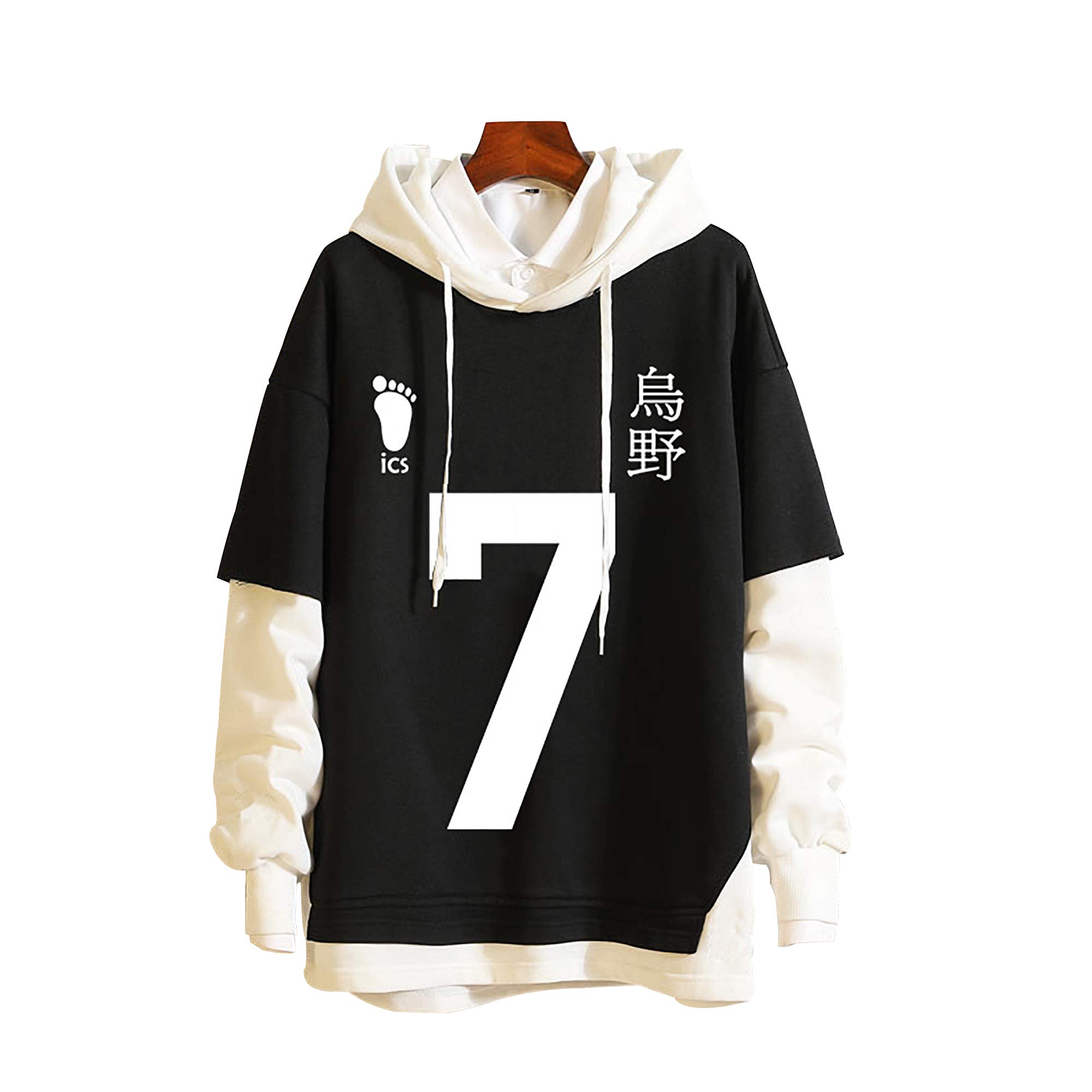 Haikyuu Cosplay Hoodie For Women Girls Anime Fukurodani Academy