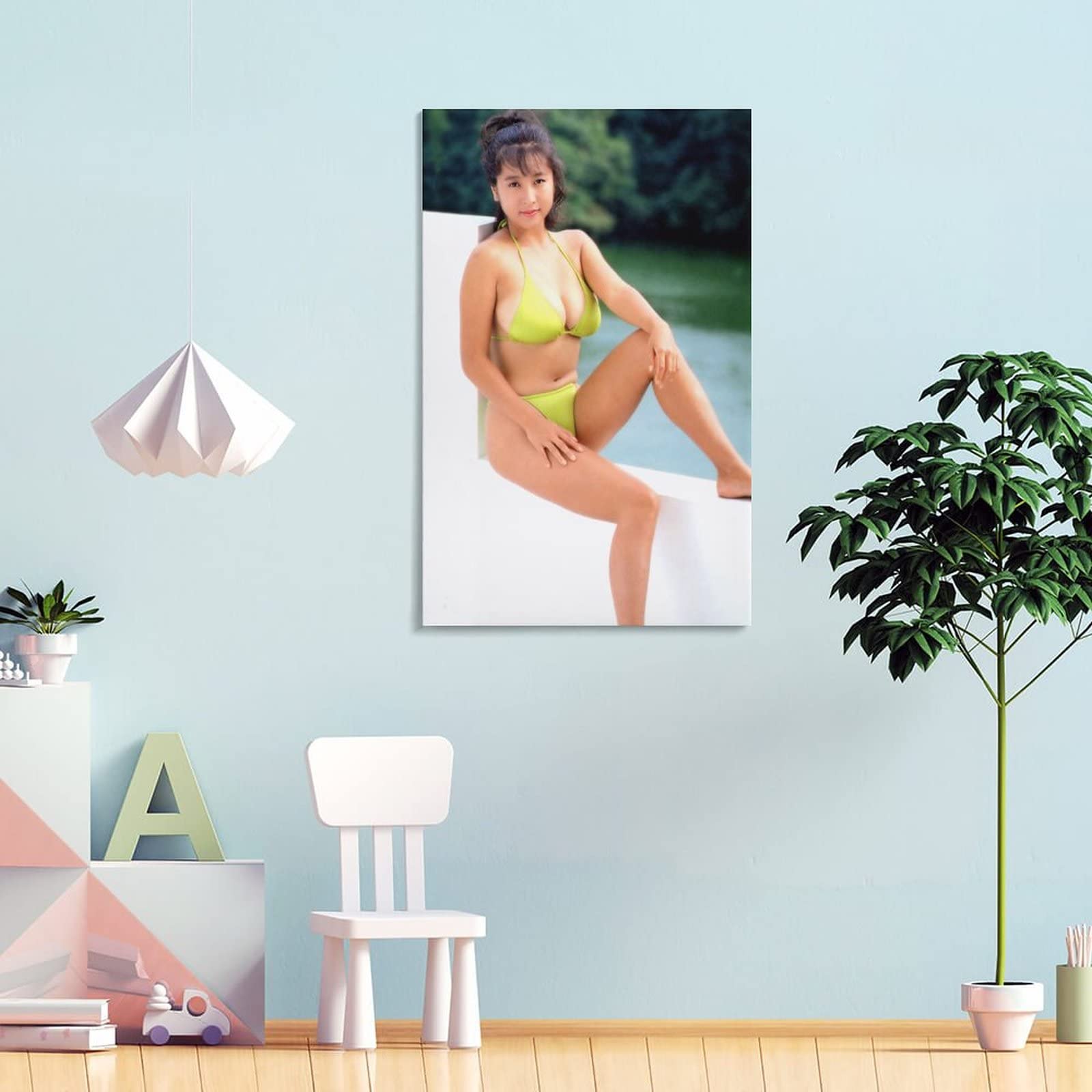 かとうれいこ ポスター 水着 ビキニ 4枚セット