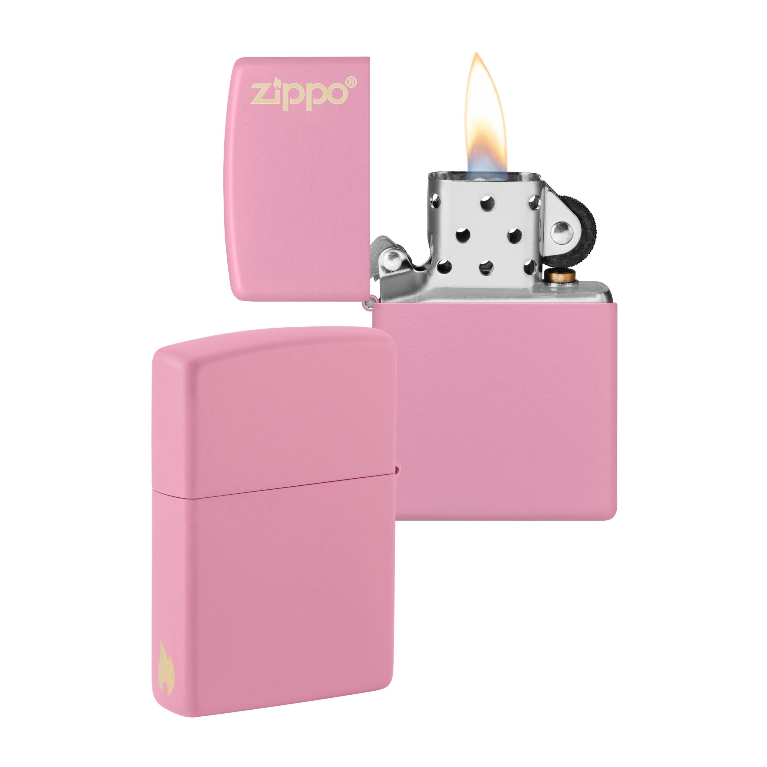 Zippo Encendedor a Prueba de Viento - Diseño de Llama - Cromo Satinado - Recargable - Reutilizable - Diseño a Prueba de Viento - Caja de Regalo Hecho en EEUU - Exclusivo en Amazon — view 23