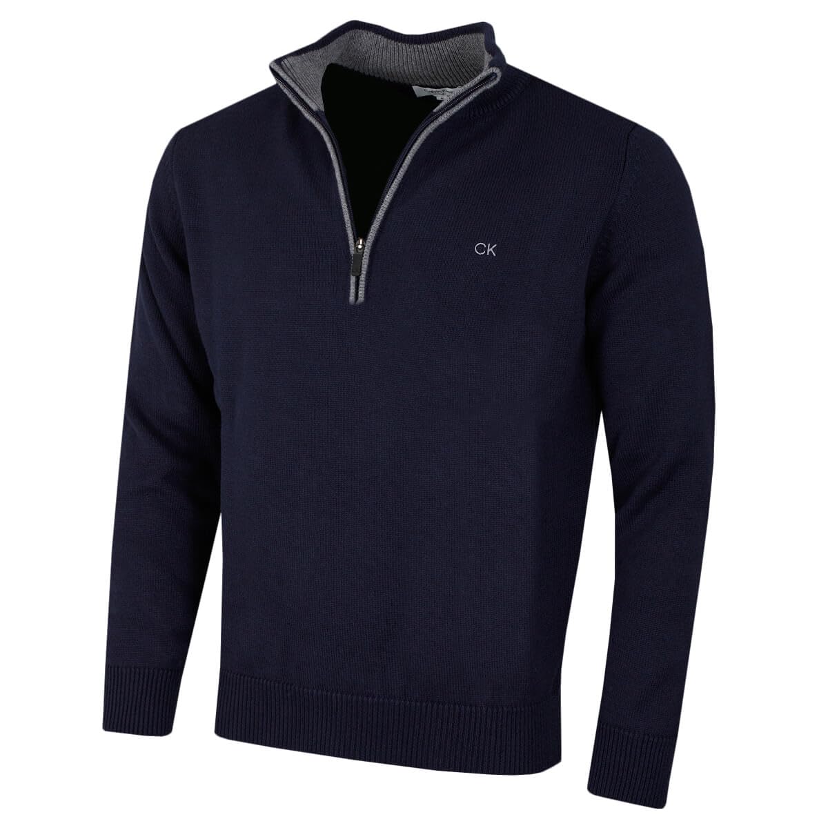 Calvin Klein Golf Mens Cotton Sweater - Navy - M