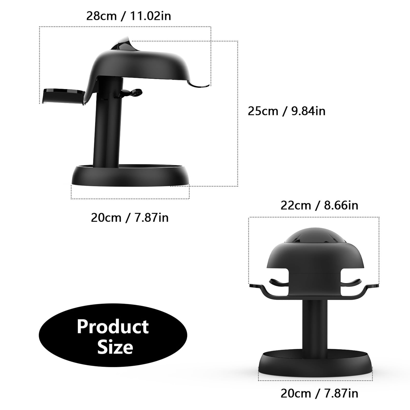 SHEAWA Support de casque VR pour Vision Pro/PICO 4/PSVR 2/Meta Quest 3/Quest 2/Rift S VR Accessoires