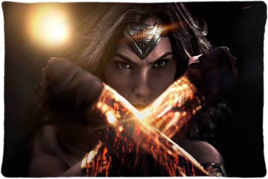100% Brand New Gal Gadot Wonder Woman Personality 20 x 30 Inches Zippered Pillow Case An Ideal Gift To Others