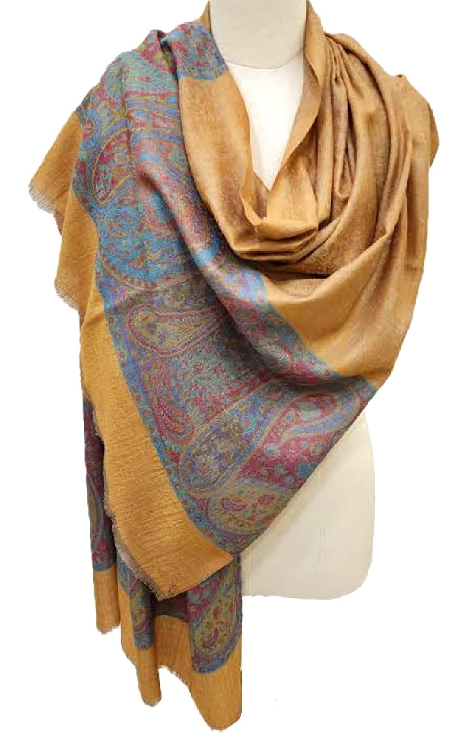 Lorenzo Cana Pashmina 78708 - Sciarpa da donna in 100% cashmere