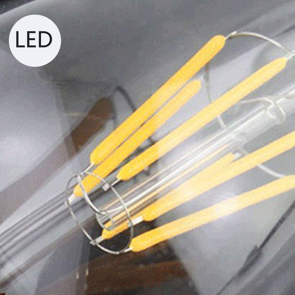 LANMOU Dimmable 6W Ampoules Edison, ST64 Rétro LED Ampoule Edison Vintage Antique Lampe 4000K Blanc Neutre, 100LM, 6 Pack