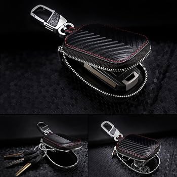 Amazon.com: ihreesy Genuine Leather Key Fob Cover Case