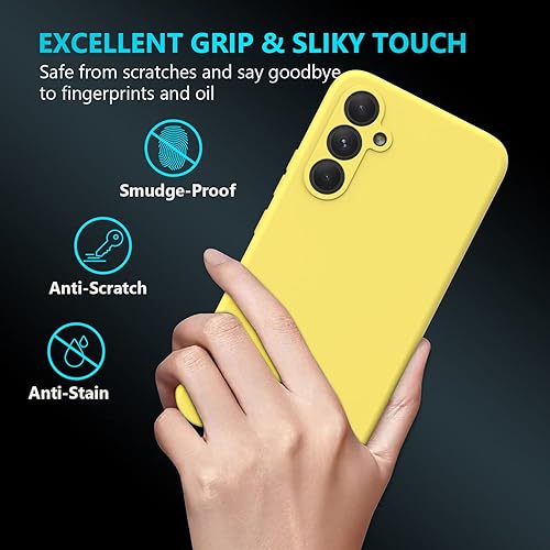 Miniatura 7 de Saruoza Funda compatible con Samsung Galaxy A54 5G, diseñada para Galaxy A54, funda delgada de silicona a prueba de golpes con forro de microfibra