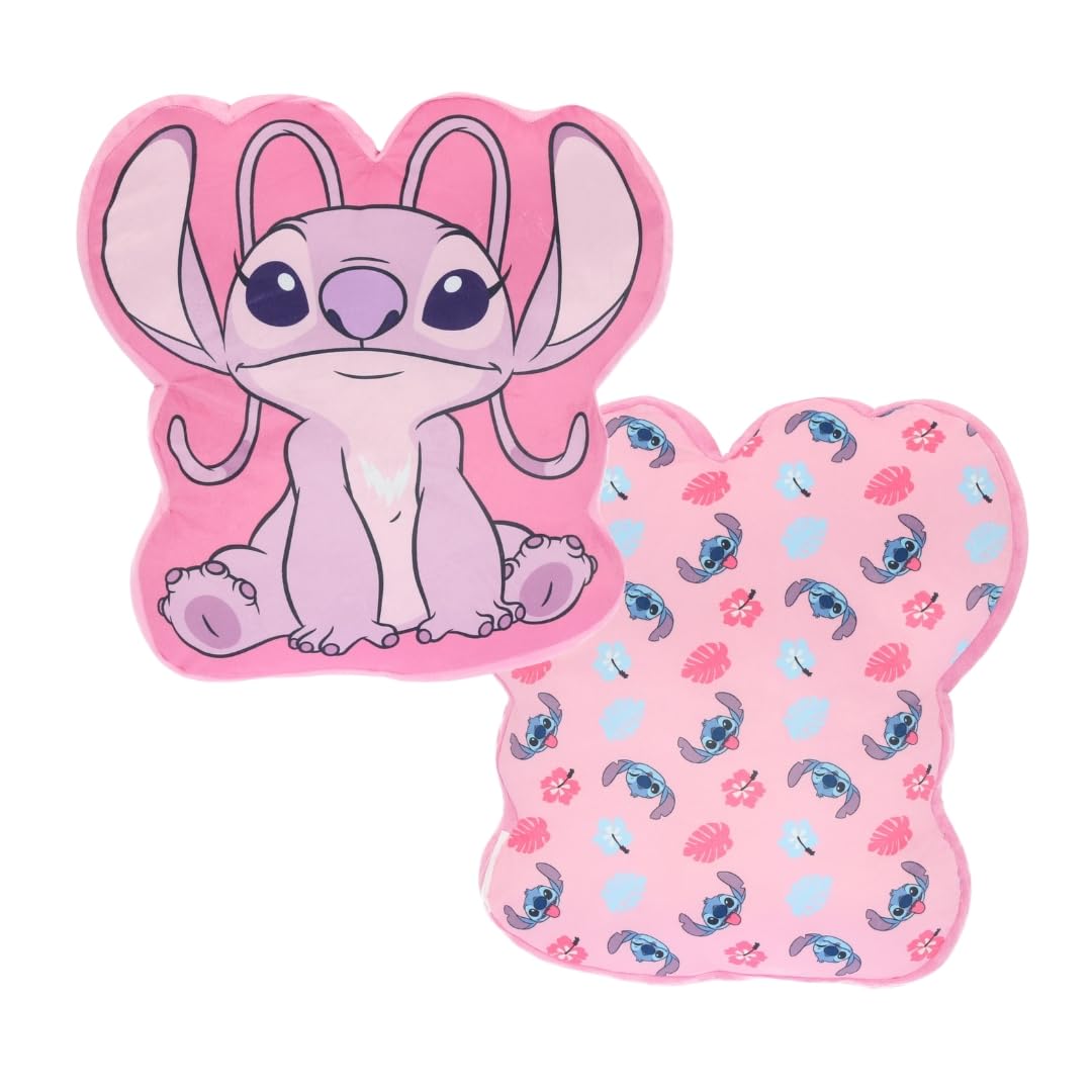 Lilo And Stitch Pink Lilo & Stitch Cushion 40Cm - 3D