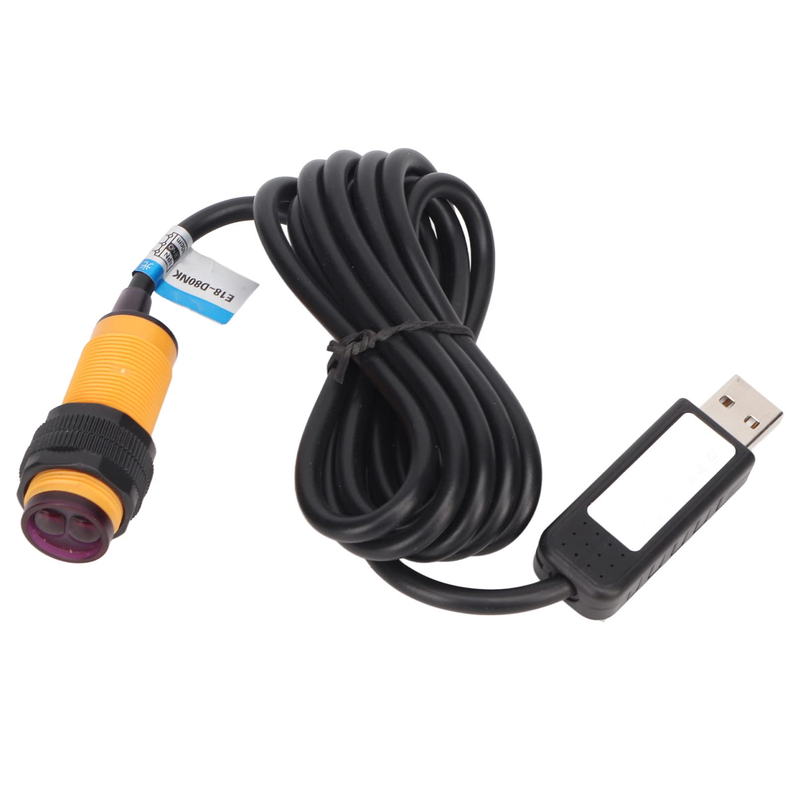 Elprico Infrarot-Lichtschranke, Hindernisvermeidungssensormodul, USB-Lichtschranke, für Spiele, Büros, Aufnahmestudios
