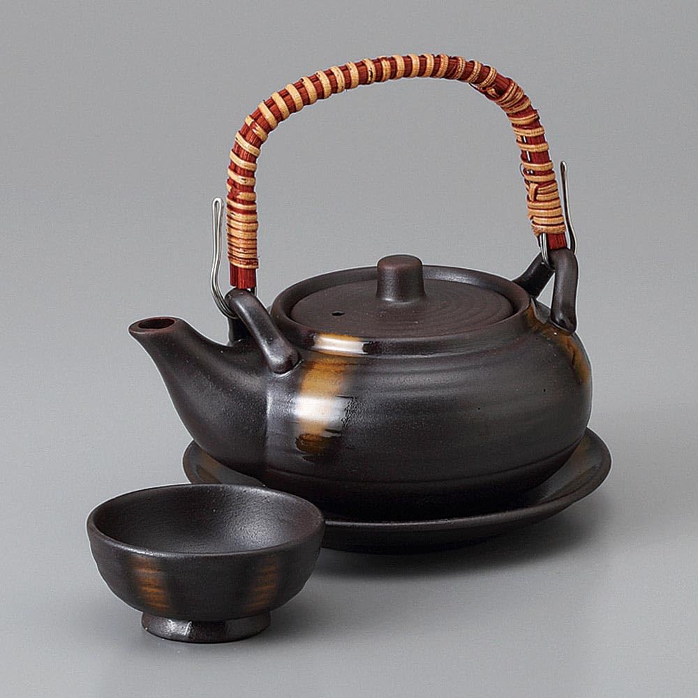 山下工芸 黒吹き丸形 土瓶むし 土瓶蒸し 11×6cm 320㏄ 12015064 山下工芸 黒吹き丸形 土瓶むし 土瓶蒸し 11×6cm 320㏄ 12015064