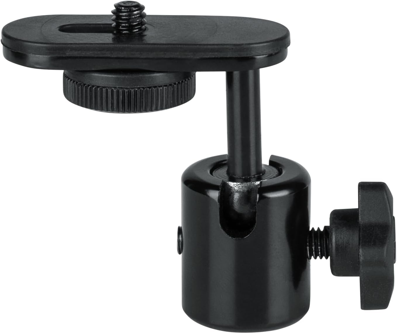 Gator Frameworks Camera Mount Mic Stand Adapter with Ball-and-Socket Head (GFW-MIC-CAMERA-MT)