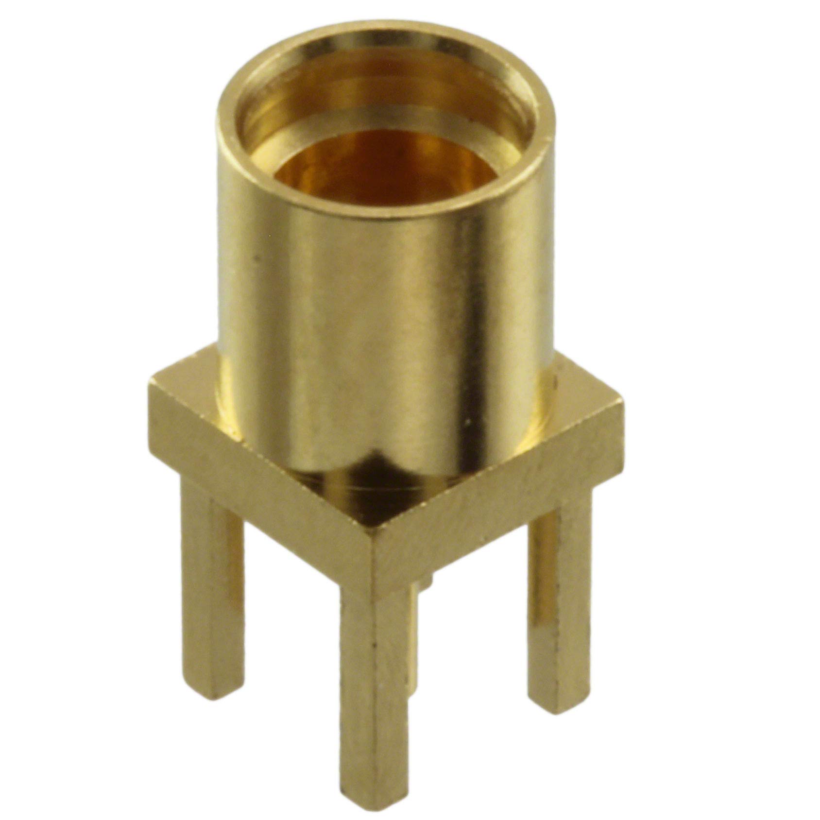 NBR MMCX Male Straight Thru Hole PCB Connector, 0.100 inch x .035 inch Hole, 6GHz-image-16
