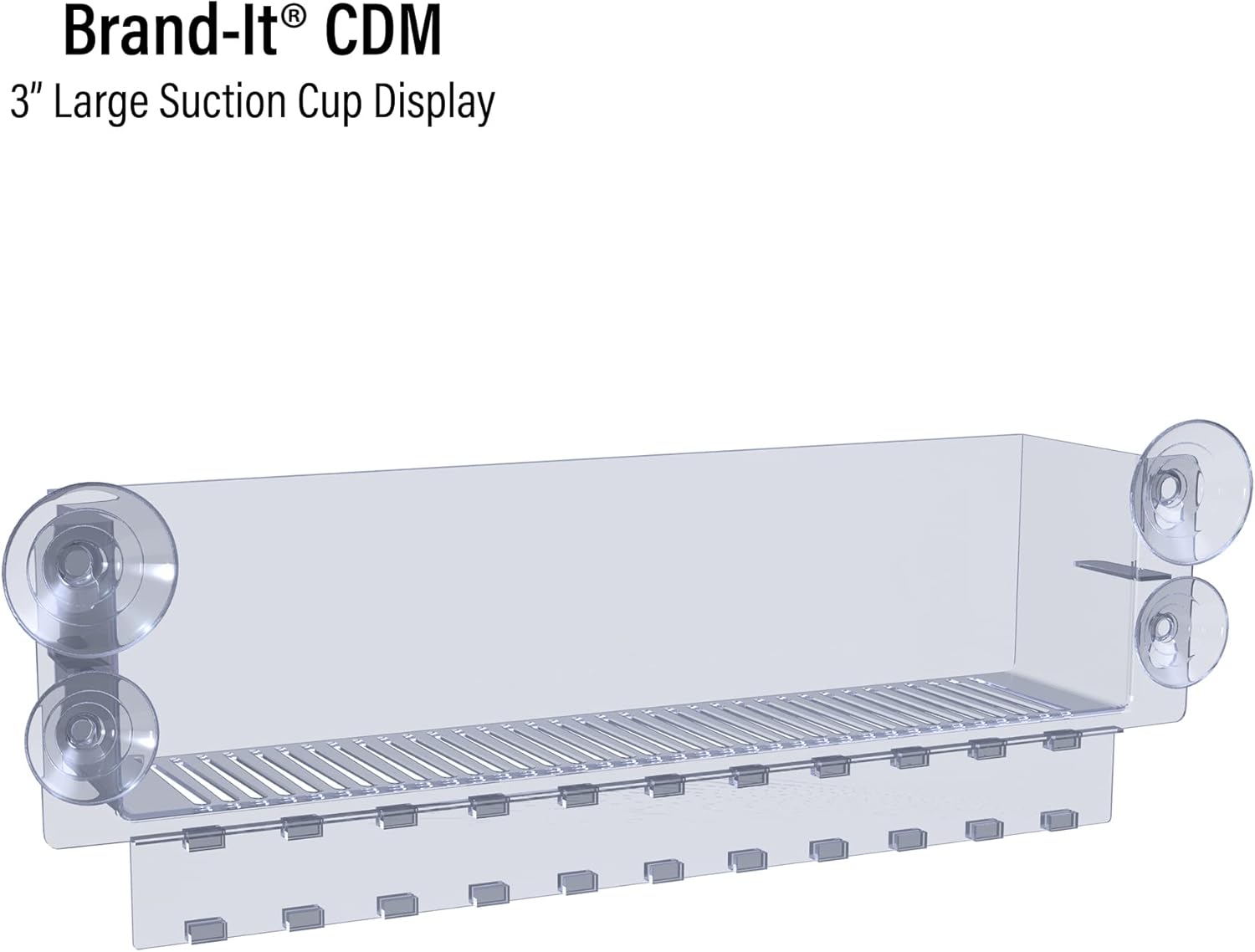 Display Technologies Refrigerator Organizers and Storage - Drink Organizer for Glass Door - Soda Can Organizer for Refrigerator (Pack of 10)