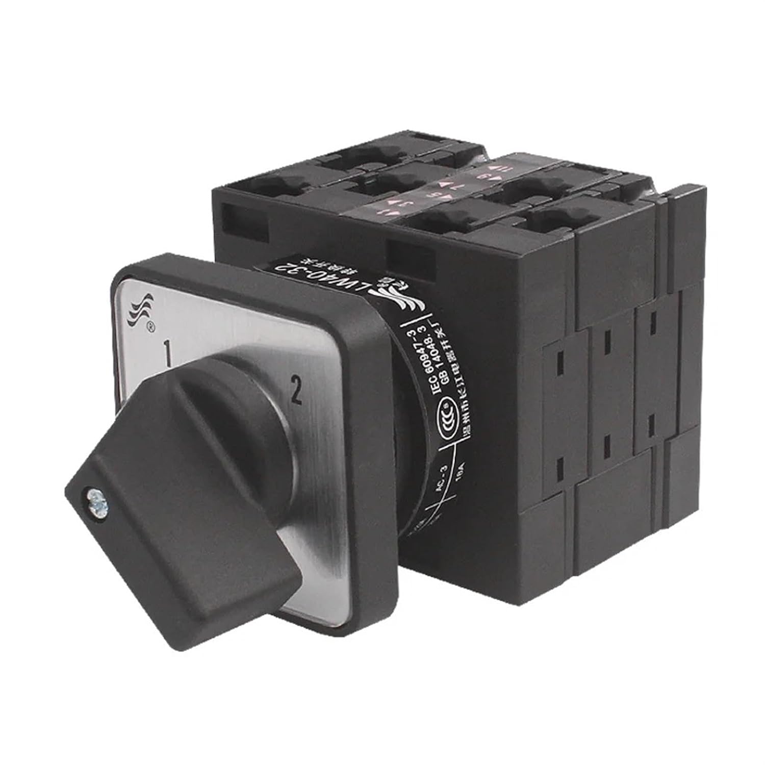 Universal Change-Over Rotary Cam Switch LW42-32/3 Two Groups of Three-Phase Dual Power Motor Change-Over 32A