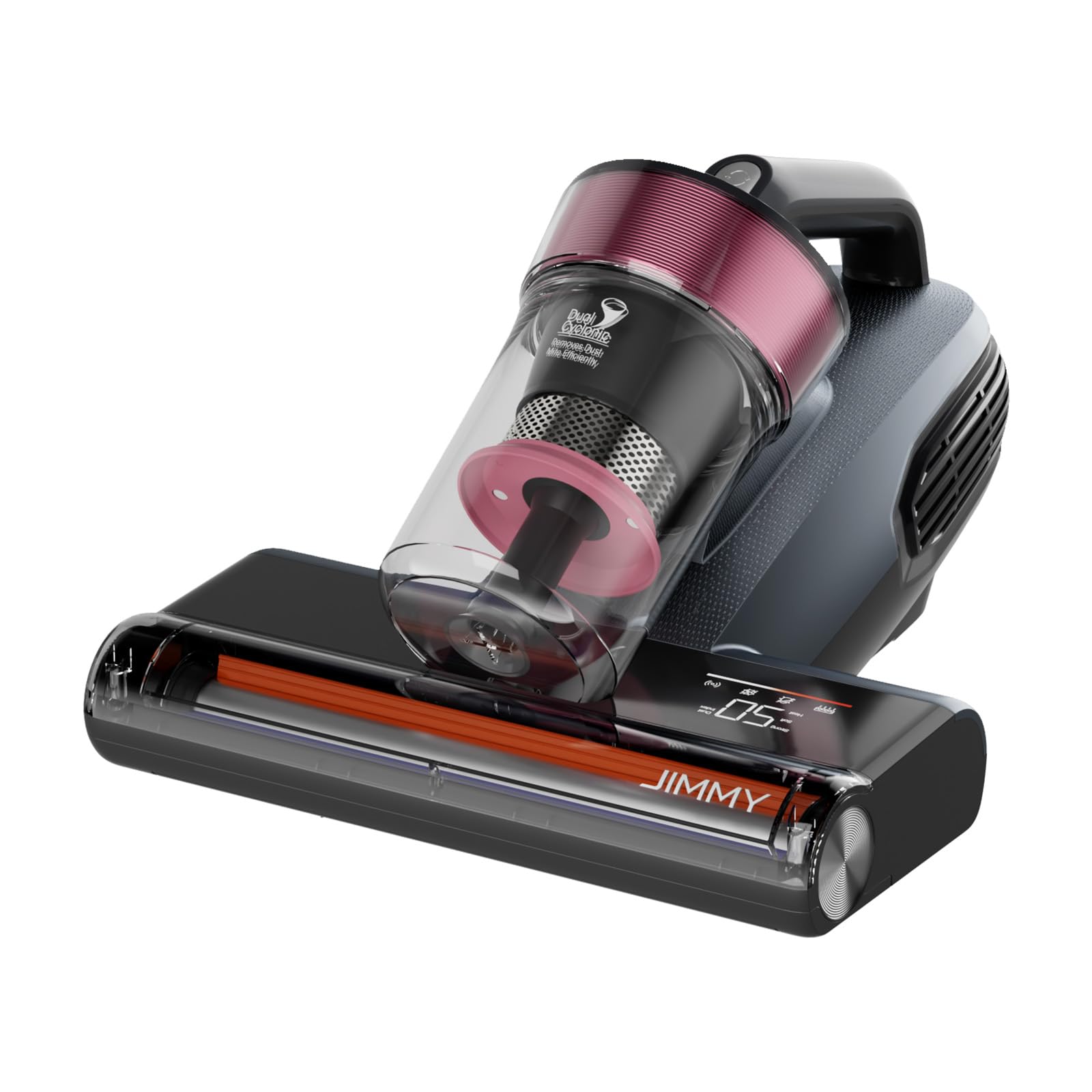 Jimmy BX8 Mattress Vacuum Cleaner 15kPa Deep Clean Bed Vacuum Cleaner with Dust Mite Senor, 65°C Heat & UV-C Light, Ultrasonic & Negative ion Function Cleaning for Mattresses, Beds, Sofa, Carpet